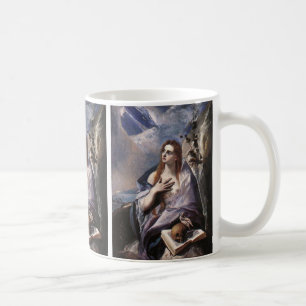 Maria Magdalena in Buße von El Greco Kaffeetasse