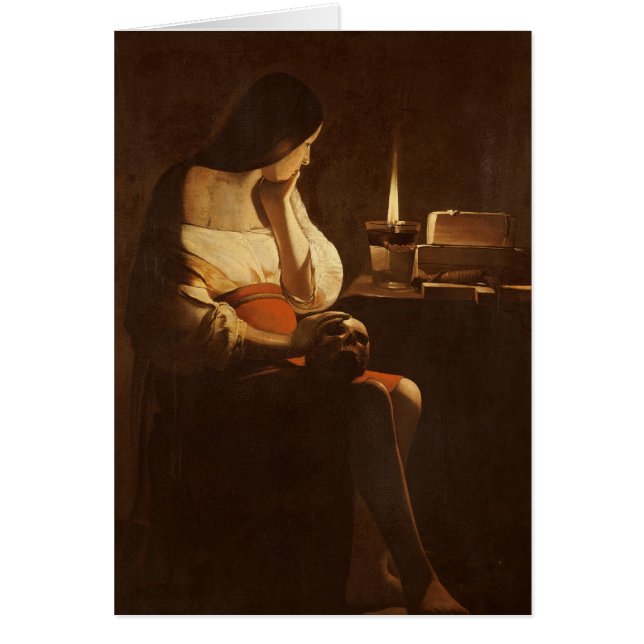 Maria Magdalena mit einem Nachtlicht, 1630-35 (Vorne)