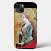 MARIA MAGDALENE 2 MONOGRAMM Gold, rot Case-Mate iPhone Hülle (Rückseite)
