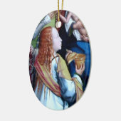 Maria Magdalene als Myrrhussitin (Detail; M 070) Keramik Ornament (Links)