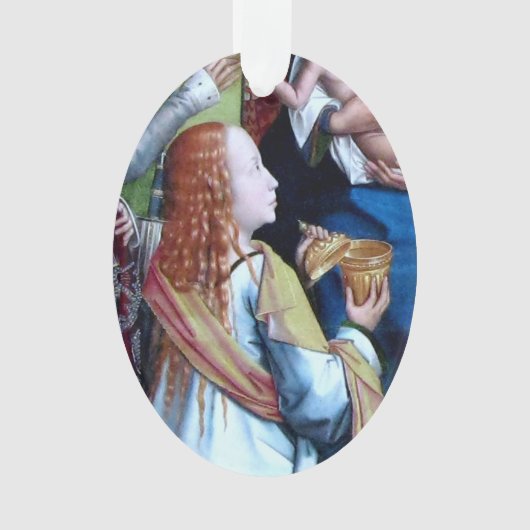 Maria Magdalene als Myrrhussitin (Detail; M 070) Ornament (Vorderseite)