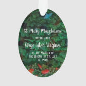 Maria Magdalene als Myrrhussitin (Detail; M 070) Ornament (Rückseite)