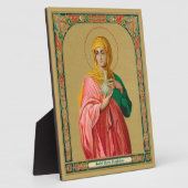 Maria Magdalene als Myrrhussitin (ORX 01) Fotoplatte (Seite)