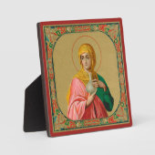 Maria Magdalene als Myrrhussitin (ORX 01) Fotoplatte (Vorderseite)