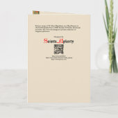 Maria Magdalene als Myrrhussitin (ORX 01) Karte (Rückseite)