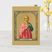 Maria Magdalene als Myrrhussitin (ORX 01) Karte (Gelbe Blume)