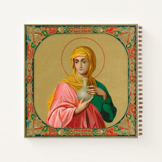 Maria Magdalene als Myrrhussitin (ORX 01) Notizblock (Rückseite)