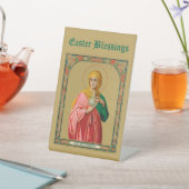 Maria Magdalene als Myrrhussitin (ORX 01) Osterfei Sockelschild (In SItu)