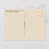 Maria Magdalene als Myrrhussitin (ORX 01) Postc Postkarte (Rückseite)