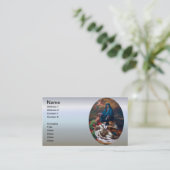 Maria Magdalene und Jesus Visitenkarte (Stehend Vorderseite)