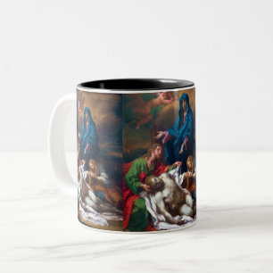 Maria Magdalene und Jesus Zweifarbige Tasse