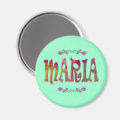 Maria Magnet (Vorderseite/Rückseite)