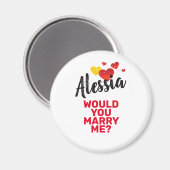 Maria Magnet (Vorderseite/Rückseite)