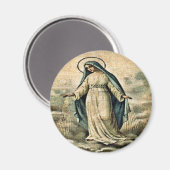 Maria Magnet (Vorderseite/Rückseite)