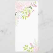 Maria Menu Menükarte (Rückseite)