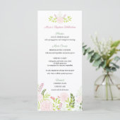 Maria Menu Menükarte (Stehend Vorderseite)