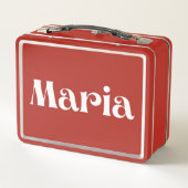 Maria Metall Brotdose (Rückseite)