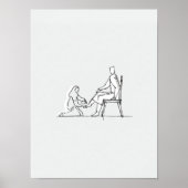 Maria mit Alabasterfläschchen, John 12_3 Poster (Vorne)