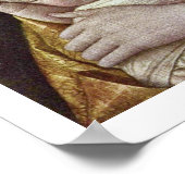 Maria mit schlafendem Kind von Andrea Mantegna Poster (Ecke)