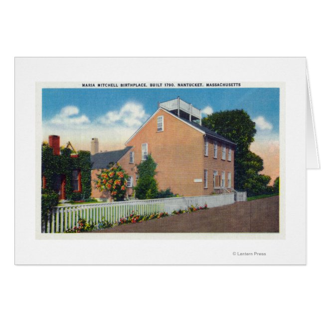 Maria Mitchells Geburtsort (Vorderseite (Horizontal))