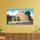 Maria Mitchells Geburtsort Leinwanddruck (Insitu (Wohnzimmer))