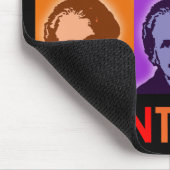 Maria Montessori-Pop-Art-Mausunterlage Mousepad (Ecke)