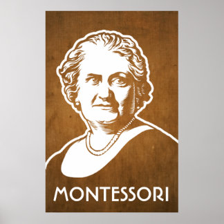 Maria Montessori Print Poster
