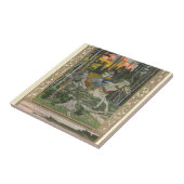 Maria Morevna von Ivan Bilibin Fliese (Seite)