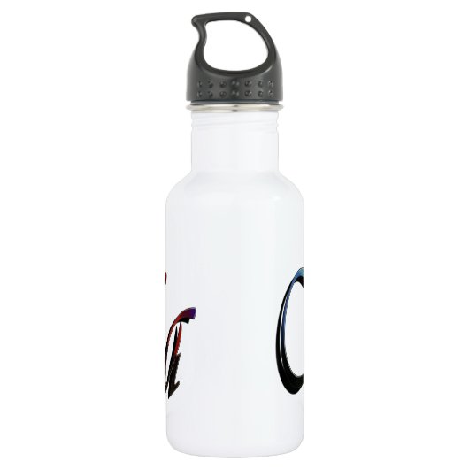 Maria, Name Logo, Edelstahlflasche (Rückseite)