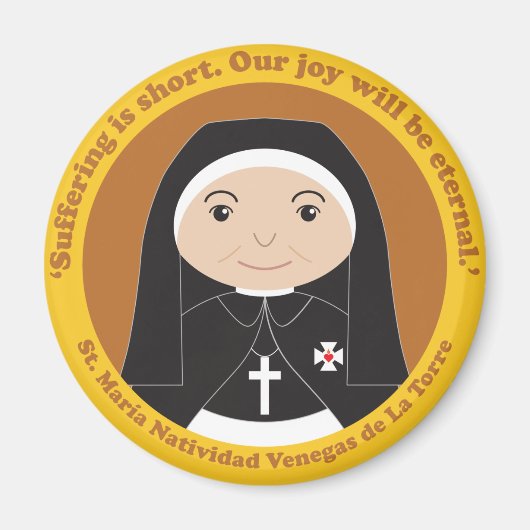 María Natividad Venegas de La Torre Magnet (Vorne)