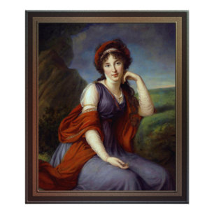 Maria Razumovskaya von Elisabeth-Louise Le Brun Fotodruck