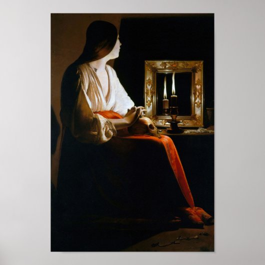 Maria Repenting, La Tour Poster (Vorne)