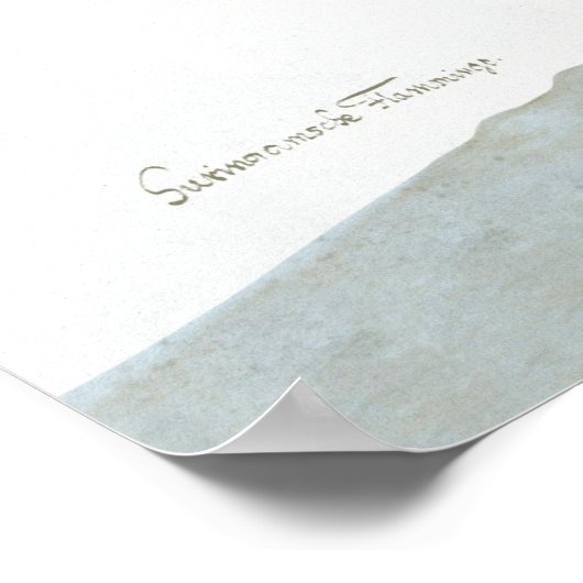 Maria Sibylla Merian Scarlet Ibis mit einem Ei Poster (Ecke)