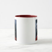 Maria Sugar Skull Rote Rosen Tasse (Zentrum)