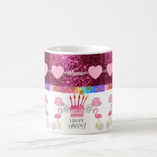 Maria Tasse Happy Birthday Tasse (Mittel)
