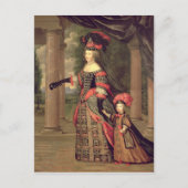 Maria Theresa Ehefrau Ludwig XIV Postkarte (Vorderseite)