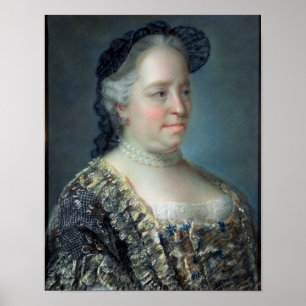 Maria Theresa, Kaiserin von Österreich, 1762 Poster