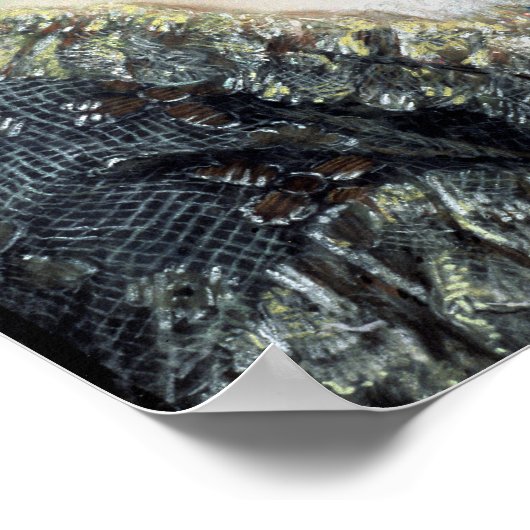 Maria Theresa, österreichische Kaiserin, 1762 Poster (Ecke)