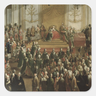 Maria Theresa Quadratischer Aufkleber