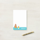 Maria u. Bandit die Hühner Post-it Klebezettel (Auf Schreibtisch)