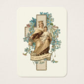 Maria und Jesus Beerdigung Gedenkkarte Gebet Heili (Vorderseite)