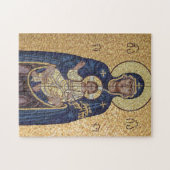Maria und Jesus Mosaik Puzzle (Horizontal)