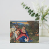 Maria und Säugling Jesus von tiitischer Postkarte (Stehend Vorderseite)