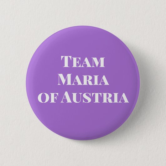 Maria von Österreich, Heilige Römische Kaiserin Button (Vorderseite)