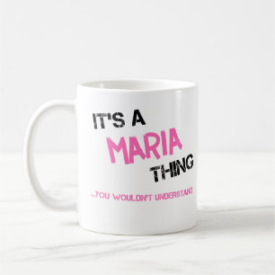 Maria, was du den Namen nicht verstehen würdest Kaffeetasse