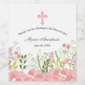 Maria Weinflasche Weinetikett (Einzelnes Label)