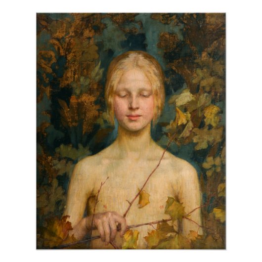 Maria Wiik Innocentia CC0615 Finnische Kunst Poster (Vorderseite)