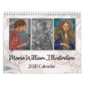 Maria William Illustration 2026 calendar Kalender (Titelbild)