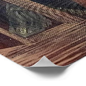 Maria wird von dem Engel besucht Poster (Ecke)