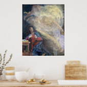 Maria wird von dem Engel besucht Poster (Küche)